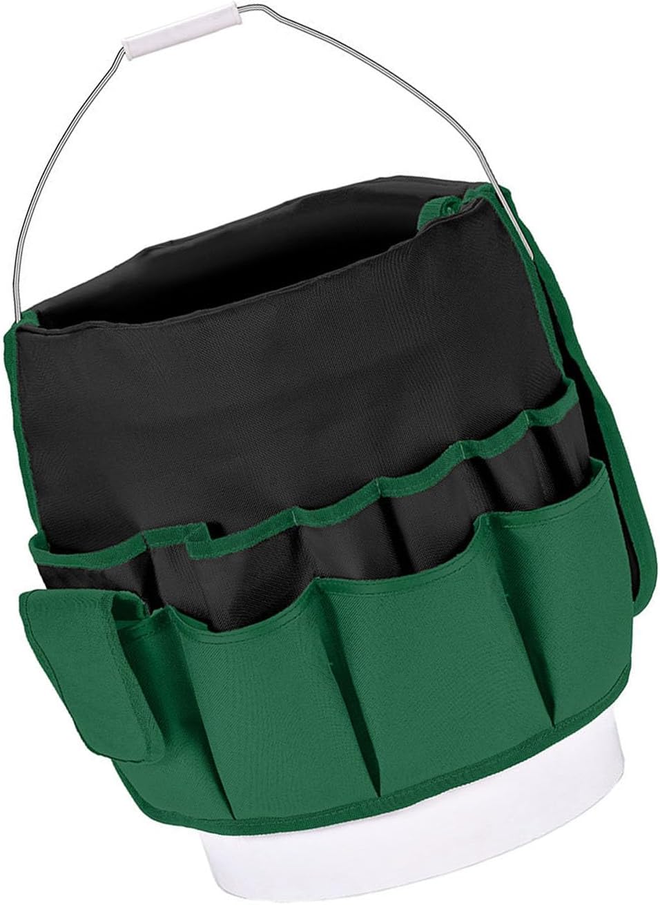  Accessoire De Jardinage Idéal Pour L ' Organisation Des Outils Tissu 600D Résistant à L ' Eau Et Plusieurs Poches De Rangement Étui à Outils De Jardin