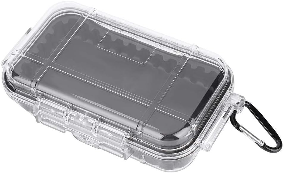  Boîte De Rangement En Plastique étanche Et Résistante Aux Chocs - Pour L'extérieur - Étanche Et Hermétique - Avec Coque Rigide - Boîte De Transport - 4 Couleurs (transparent)