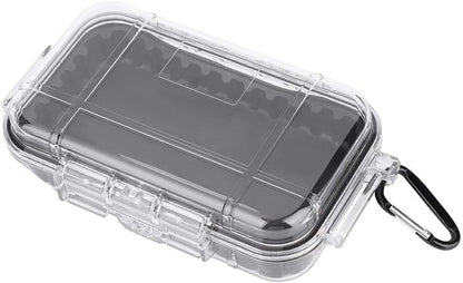  Boîte De Rangement En Plastique étanche Et Résistante Aux Chocs - Pour L'extérieur - Étanche Et Hermétique - Avec Coque Rigide - Boîte De Transport - 4 Couleurs (transparent)