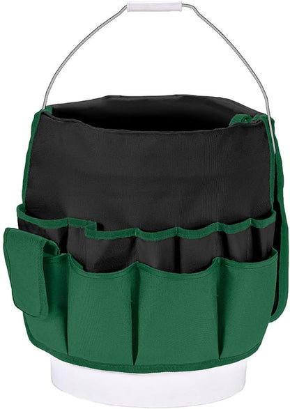  Accessoire De Jardinage Idéal Pour L ' Organisation Des Outils Tissu 600D Résistant à L ' Eau Et Plusieurs Poches De Rangement Étui à Outils De Jardin