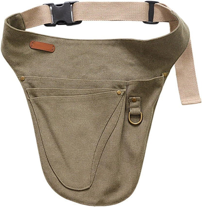  Sacoche Porte-Outils Pour Ceinture, Tablier Porte-Outils Pour Le Jardinage, Les Fleuristes, Le Travail Du Bois, Le Bricolage, Pour Outils à Main, Sac à Outils Avec Ceinture Réglable