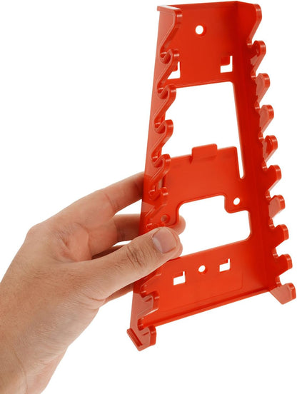  Zerodeko Porte-outils Mural En Plastique Rouge 2pcs Pour Panneau Perforé, Support Multi-couches Pour Rangement Des Outils Garage Et Atelier
