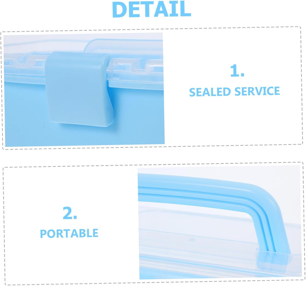  Gatuida Boîte à Outils Plastique à Niveaux Boîte De Rangement Portable Pour Loisirs Créatifs Organisateur De Voyage Pour Maison Et Bureau