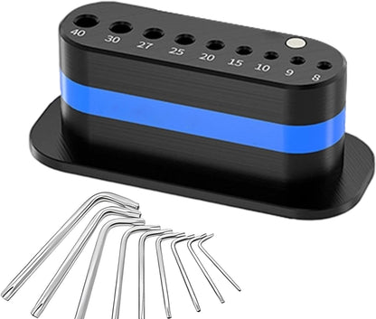  Générique Porte-Clés Allen - Support Pour Clés En L | Porte-Clés à Libération Rapide Antidérapant Pour Garage Atelier Chariot à Outils Bureau