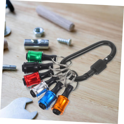  Gatuida 6pièces Porte-embout à Percussion Pouce Rallonge Flexible Pour Foret Porte-embout De Perçage Compatible Avec Visseuse Poignée Portable