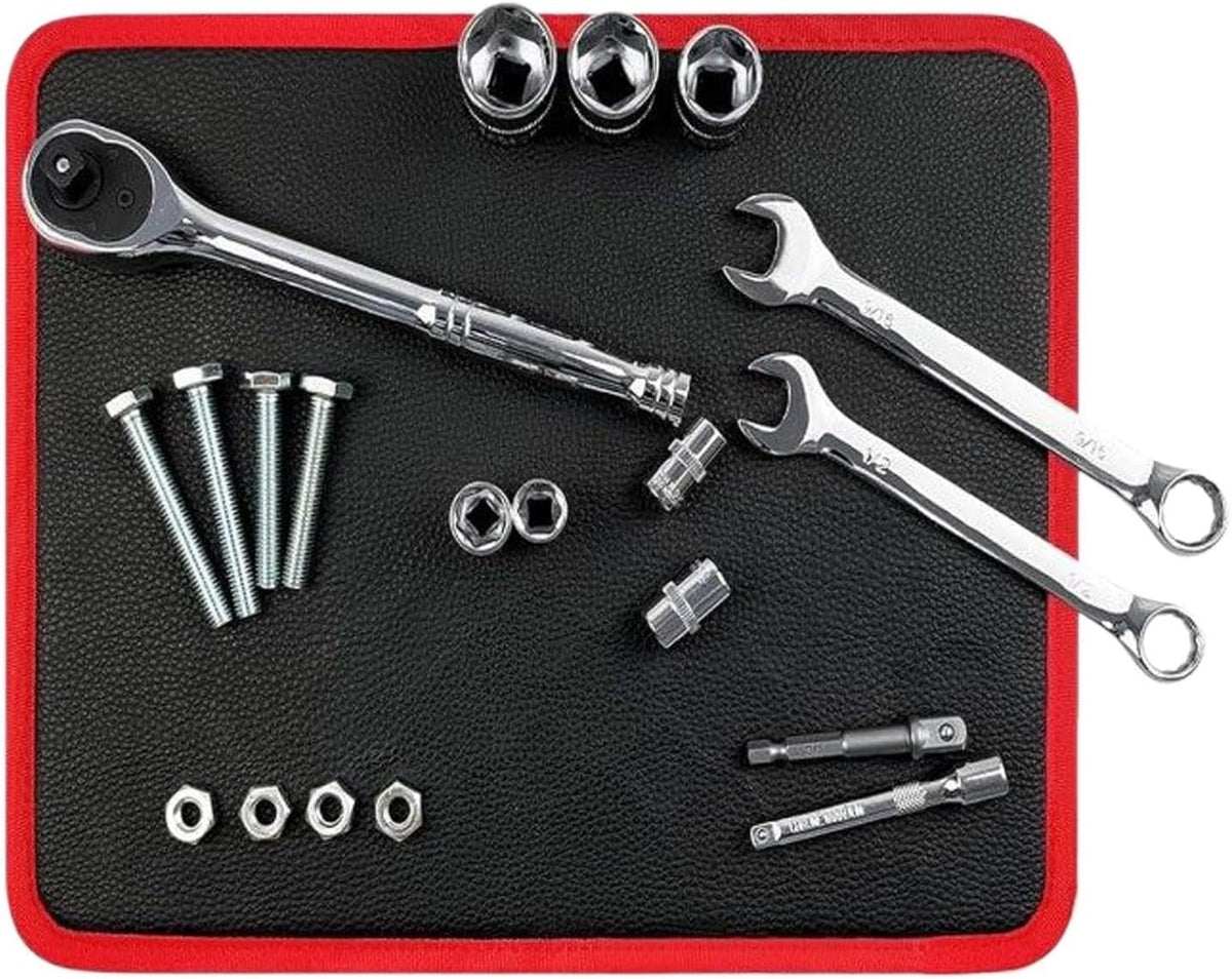  Tampon à Outils Magnétique, Tapis De Rangement Pour Pièces à Vis, Plateau Magnétique Antidérapant, Revêtement De Travail, Support De Petites Pièces, Outil De Rangement Pour Réparation De Garage, Outil