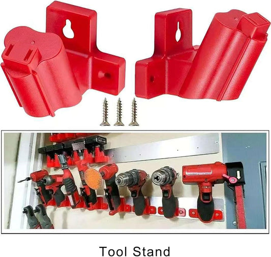  Porte-outil 4 / 8pcs Avec Conceptions Inclinées Rack D'outils Batterie Électrique Pour Une Installation Une Économie D'espace Facile