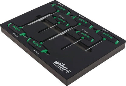  Wiha 36489 Lot De 7 Plateaux SoftGrip Dual Drive Torx Avec Poignée En T