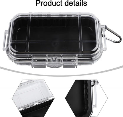  Boîte De Rangement à Outils Résistante Aux Intempéries En ABS Résistant Aux Chocs, Avec Rembourrage Intérieur Réglable Pour Un Transport Sûr, Design étanche Pour équipement Et Appareils D'extérieur