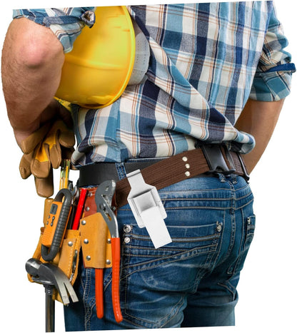  ULTECHNOVO Porte-Outils Sans Fil Et Porte-clés Électrique Certifié, Clip Ceinture Robuste Compatible Perceuse à Percussion, Pour Électricien Et Usage Chantier, Support Outil Multifonction,