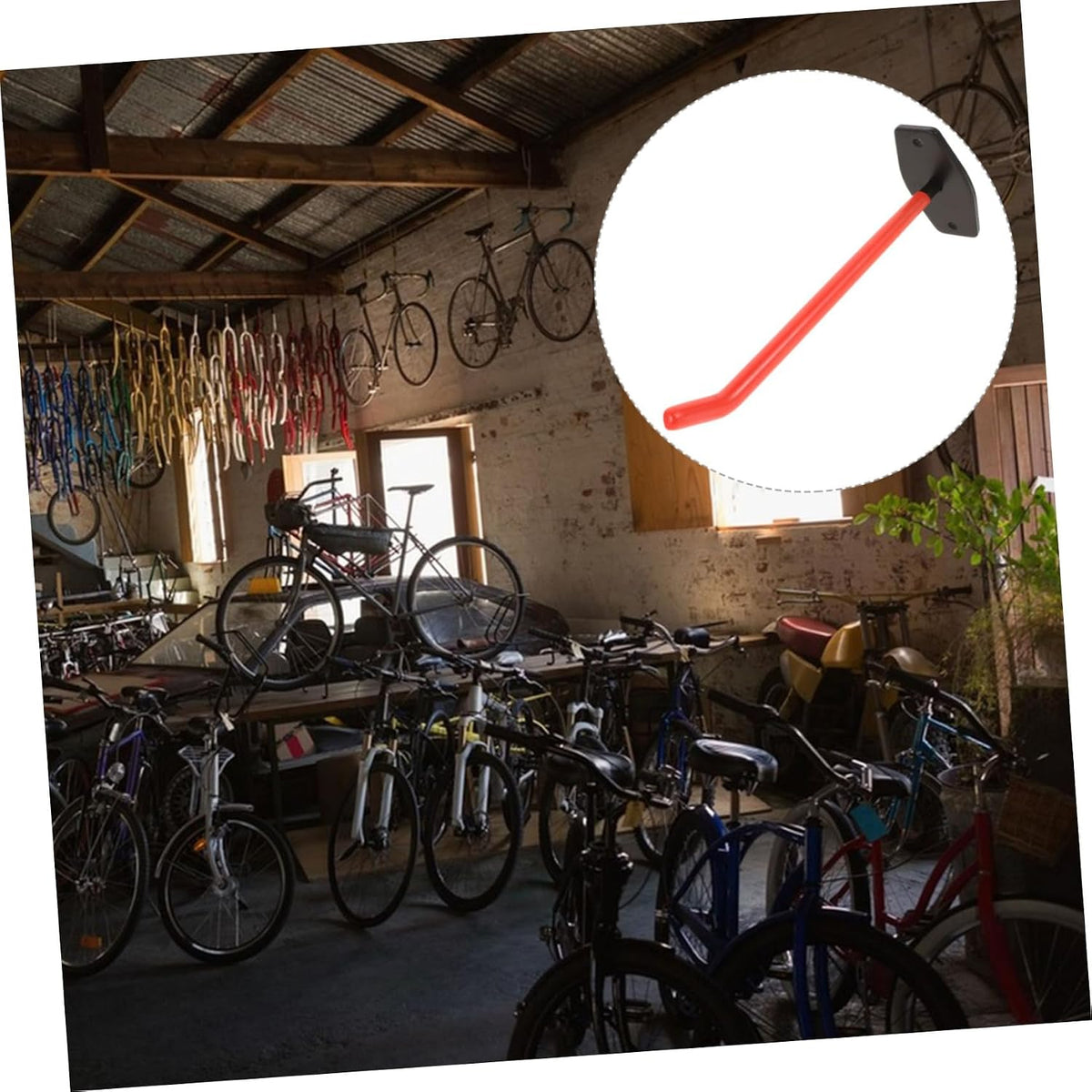  Gatuida Mural Pour Garage Organisateur Pour Vélos Échelles Et Outils Installation Facile Et Rangement Industriel Pour Garage