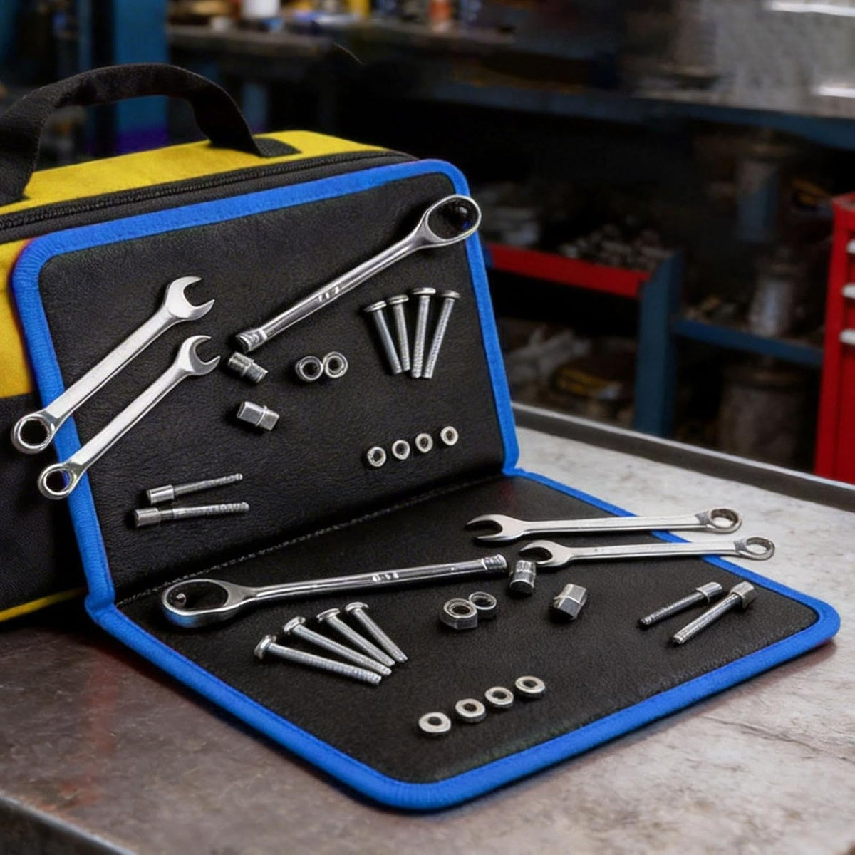  Tapis Magnétique Flexible, Organiseur De Pièces Antidérapant, 23,5 X 0,7 Cm, Support D'outils Avec Maintien Sûr, Travail Professionnel Avec Aimants Haute Résistance, Plateau De Composants En Silicone