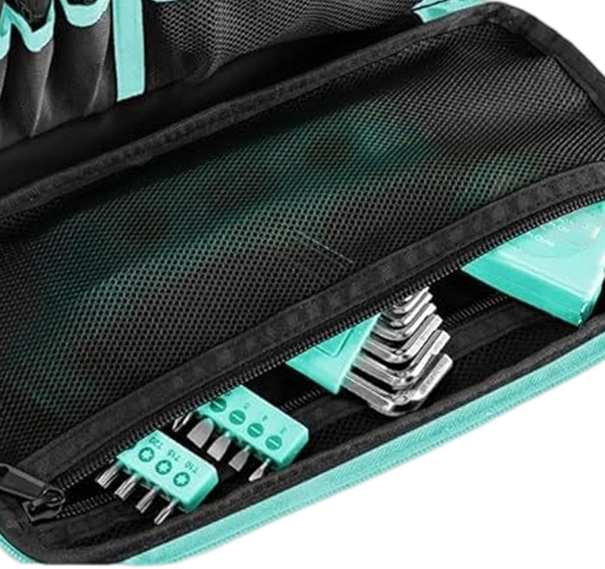 GENERIC Sac à Outils Fourre-tout | Étui De Rangement Portable En Tissu Oxford | Sacs à Outils Robustes Avec Poignées | Pour Le Travail De Jardin, électricien, Charpentier, Université, Dortoir, Voyage