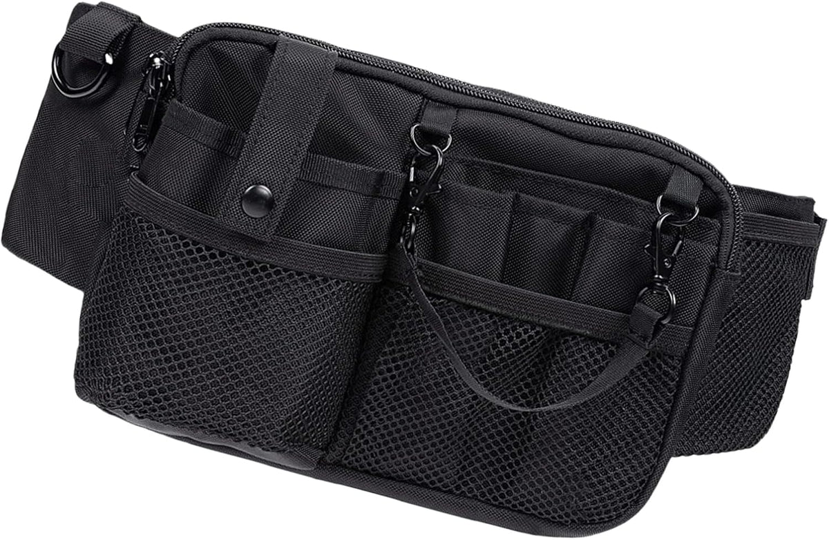  Sac De Ceinture Utilitaire Avec Rangement D'outils Pour Infirmières Et Infirmières, Noir
