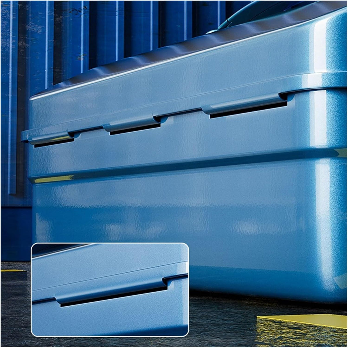  Coffret à Outils Boîte à Outils Avec Loquet En Métal, Boîte, étui De Rangement étanche, Coffre Pliable, Plateau Fourre-tout Léger, Sac Polyvalent(XL)