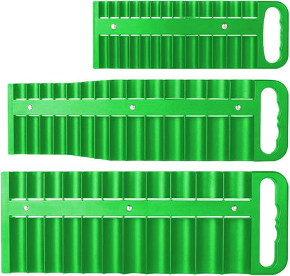 GENERIC Lot De 3 Organiseurs De Douilles Magnétiques, Porte-outils Portables Pour Prises, Organisateur De Douilles Magnétiques Pour Garage, Atelier, Idéal Pour Les Mariages Et Les Anniversaires