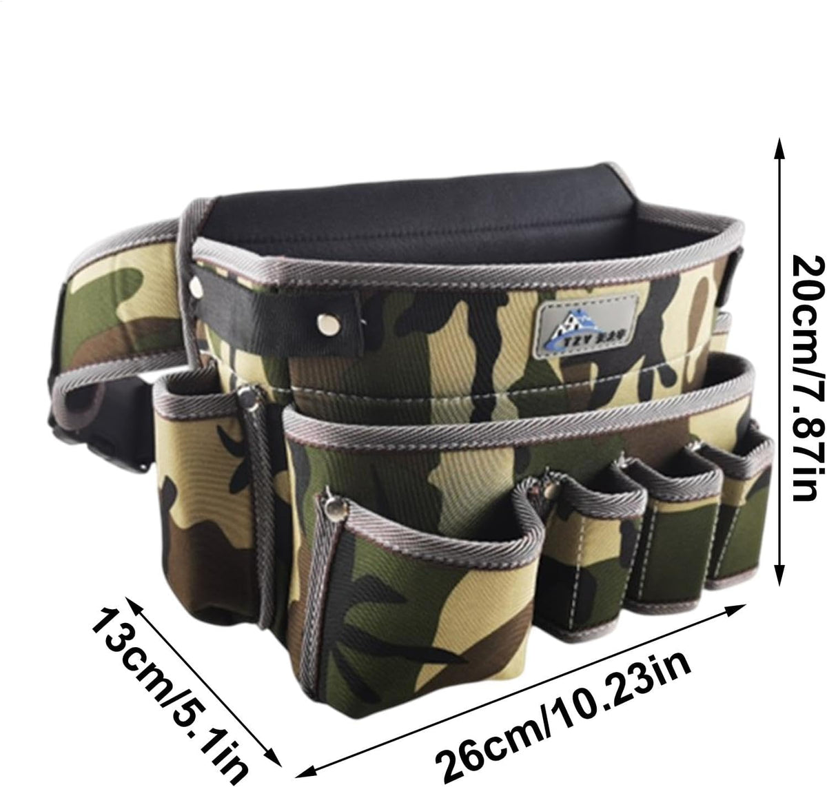  Sac à Outils, Organisateur De Sac à Outils, Bac à Outils Pour électricien, Porte-outils Multi-poches Pour Papa Mécanicien électricien, Sac De Taille à Large Ouverture