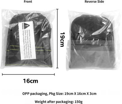  Sac De Rangement Pratique à La Taille Avec Fond Renforcé Et Plusieurs Anneaux De Rangement Pour Les Bricoleurs électriciens