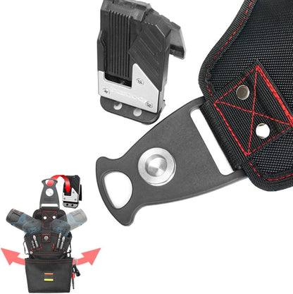 Sac à Outils De Ceinture | Sac Porte-Outils Ceinture Aimanté - Pochette à Vis Réglable Organisateur Pour Électricien, Porte-Perforateur Électrique Imperméable Pour Atelier De Menuiserie Et