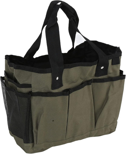  Cocoarm Sac Fourre-Tout D'extérieur En Tissu Oxford, Organisateur D'outils De Jardin 46 X 25 Cm Avec 11 Poches, Doublure Imperméable, Sac De Rangement à Main Pour Fournitures 'Outils De Jardinage