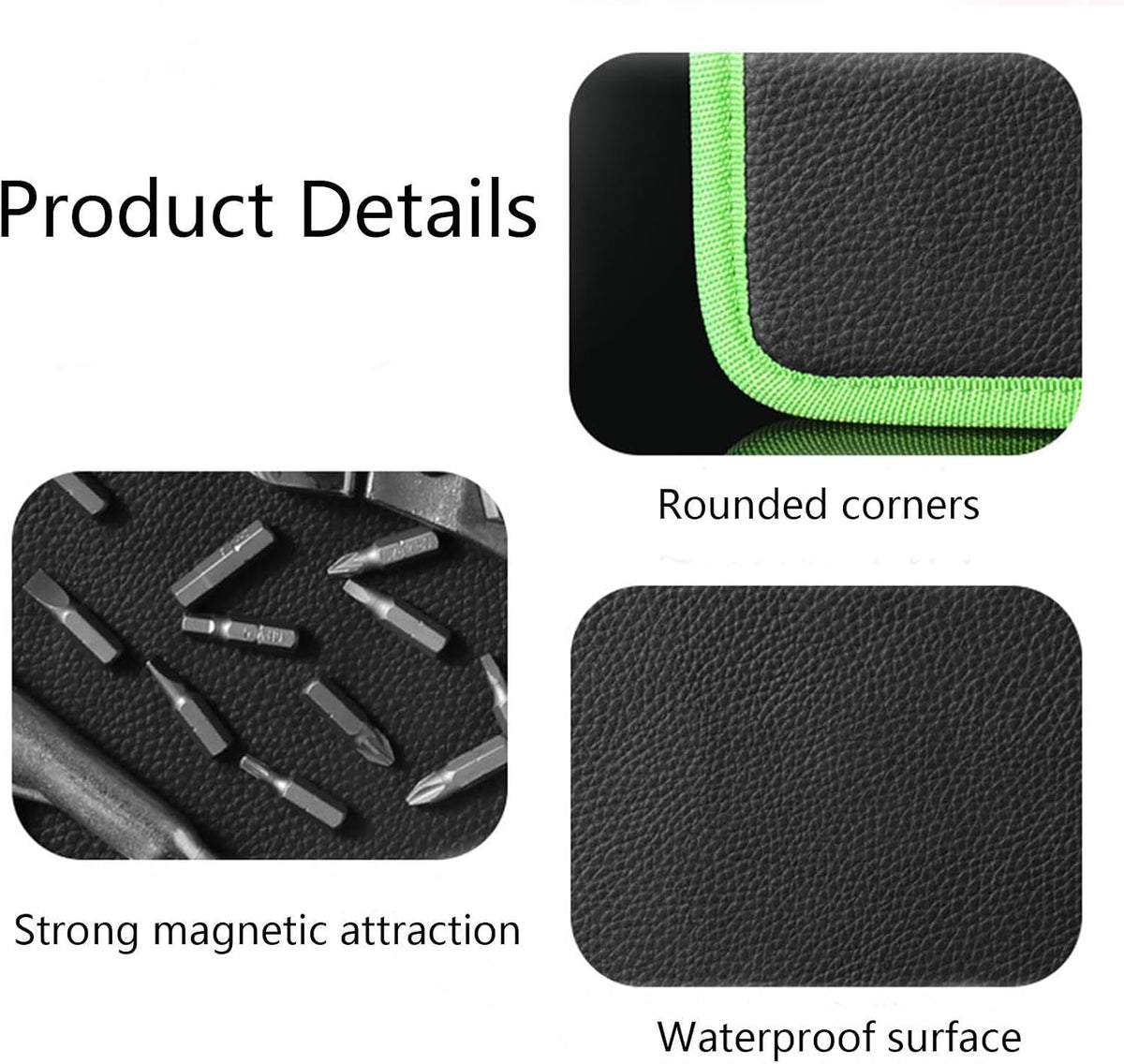  Tapis À Outils Magnétique - 32,3 X 24,9 X 0,7 Cm Organisateur Flexible,Coussin Magnétique Pour Outils | Pour Garage Atelier Réparation Auto Voiture Construction Projets Électroniques Bureau Table