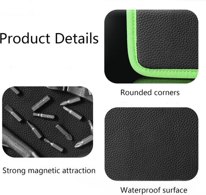  Tapis À Outils Magnétique - 32,3 X 24,9 X 0,7 Cm Organisateur Flexible,Coussin Magnétique Pour Outils | Pour Garage Atelier Réparation Auto Voiture Construction Projets Électroniques Bureau Table