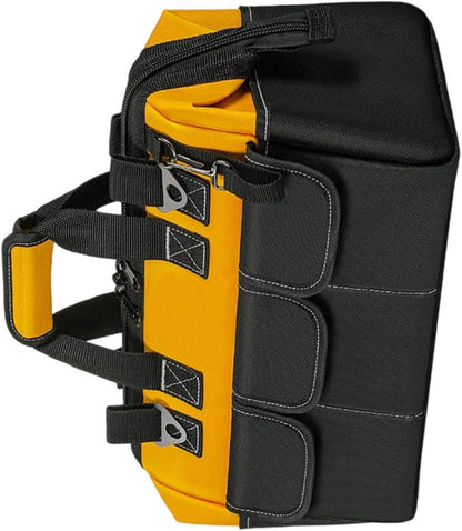  Sac à Outils Portable Pour Homme - Large Ouverture - Rangement Oxford - Sac à Main Pour Tournevis - Étanche