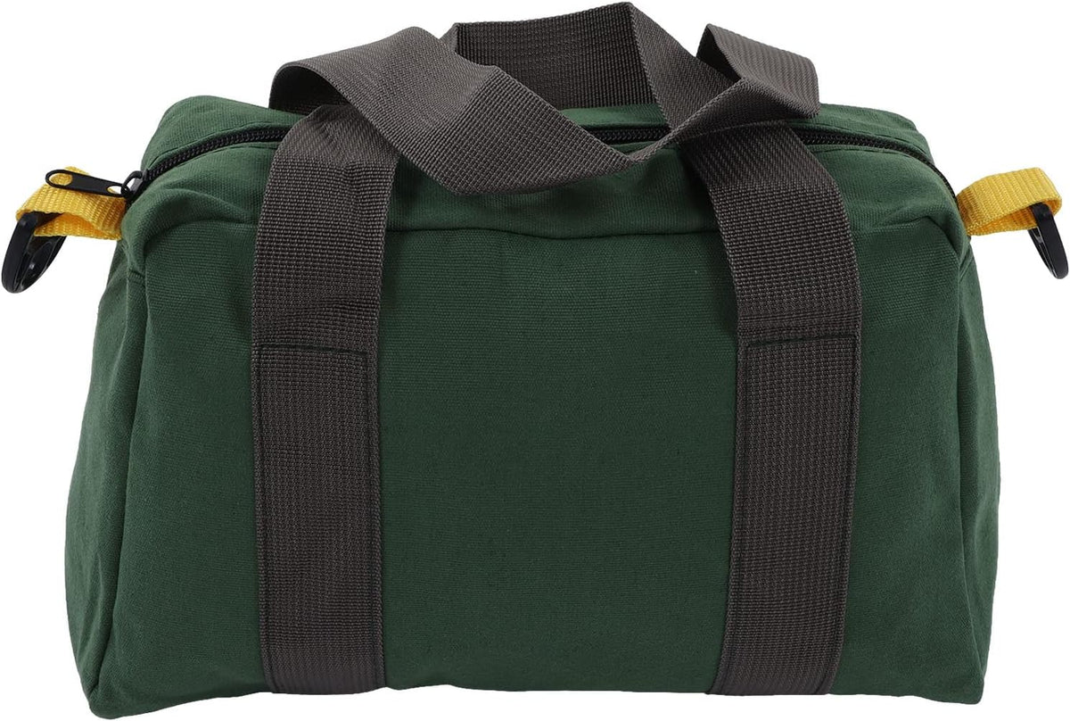  Sac à Outils à Large Bouche, Sac à Main De Rangement Portable En Toile De Grande Capacité Pour Les Techniciens D'entretien Des Véhicules (16 Pouces)
