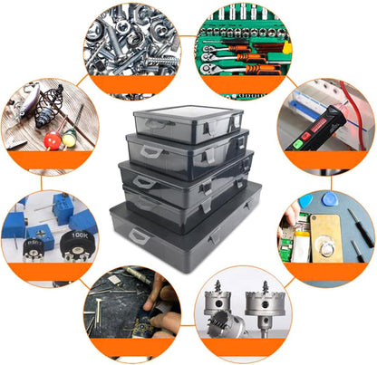  Boîte à Outils De Rangement Portable Pour Petites Pièces Avec Séparateurs Amovibles Pour Vis, Vis Et écrous