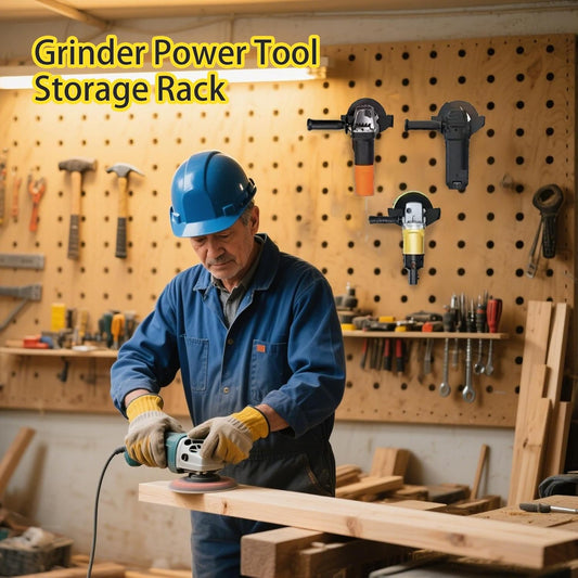  Support Pour Outils Électroportatifs | Étagère Métallique Pour Outils Électroportatifs - Rangement Garage Robuste Gain De Place Multifonction Pour Meuleuse D'Angle, Polisseuse Et Ponceuse