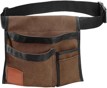  Ceinture Porte-Outils De Jardin En Toile - Pochette À Outils Ajustable À Taille, Tablier Utilitaire Léger Avec Poches Pour Femmes Hommes, Organisateur De Jardinage