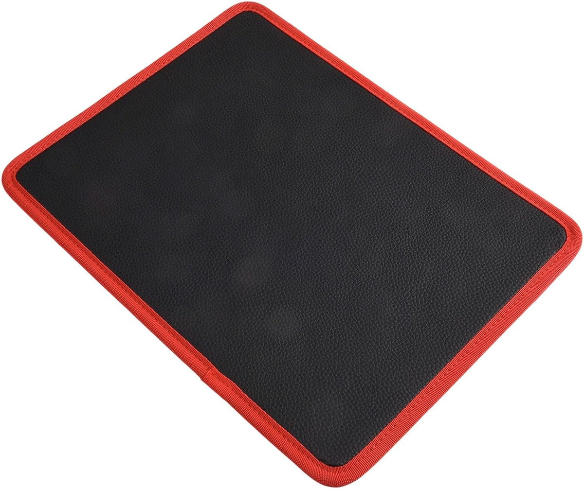  Support à Outils Magnétique Pour Réparation De Voiture Avec Support De Vis Sécurisé De Couleur Rouge Et Noire Pour Garage, Atelier (L)
