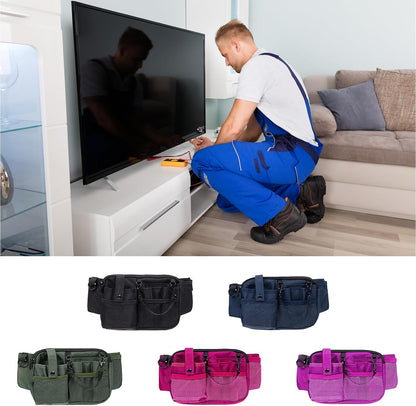  Sac De Ceinture Utilitaire Avec Rangement D'outils Pour Infirmières Et Infirmières, Noir