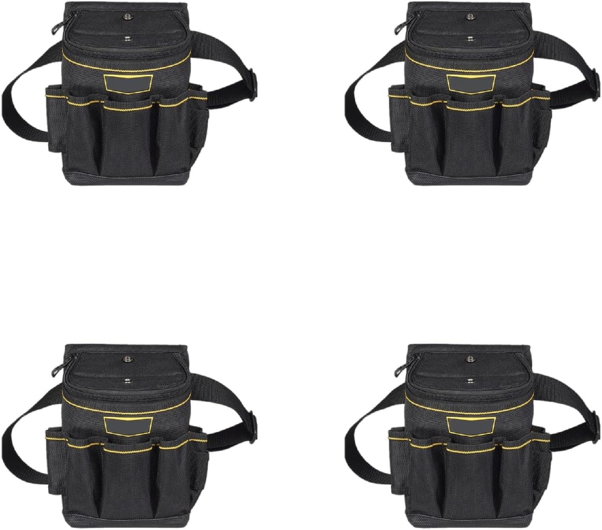  Sac à Outils De Voyage En Toile Pour Garage 18 Poches Ceinture Fonctionnelle électricien Pour Divers Projets De Clip En Métal
