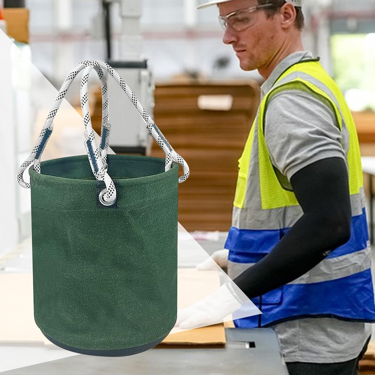  Seau À Outils Électrique - Seau En Toile Polyvalent Pour Organisation D'outils | Porte-Équipement Léger Et Robuste Pour Outils Électriques