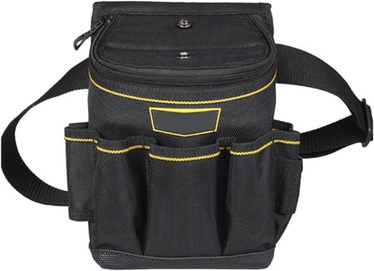  Sac à Outils De Voyage En Toile Pour Garage 18 Poches Ceinture Fonctionnelle électricien Pour Divers Projets De Clip En Métal