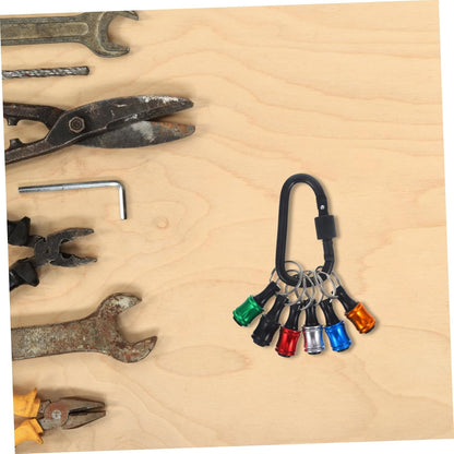  Gatuida 6pièces Porte-embout à Percussion Pouce Rallonge Flexible Pour Foret Porte-embout De Perçage Compatible Avec Visseuse Poignée Portable