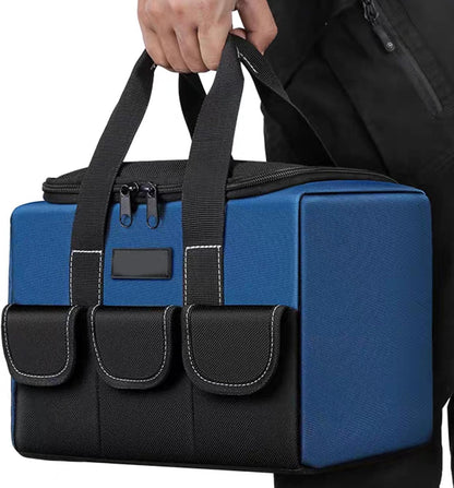  Sac De Rangement Pour Outils Industriel, Avec Poignées Renforcées, Imperméable Pour Mécaniciens, Entrepreneurs Et Outils De Maintenance En Tissu