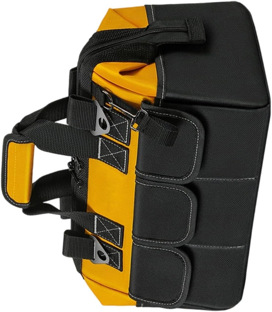  Sac à Outils Portable Pour Homme - Large Ouverture - Rangement Oxford - Sac à Main Pour Tournevis - Étanche