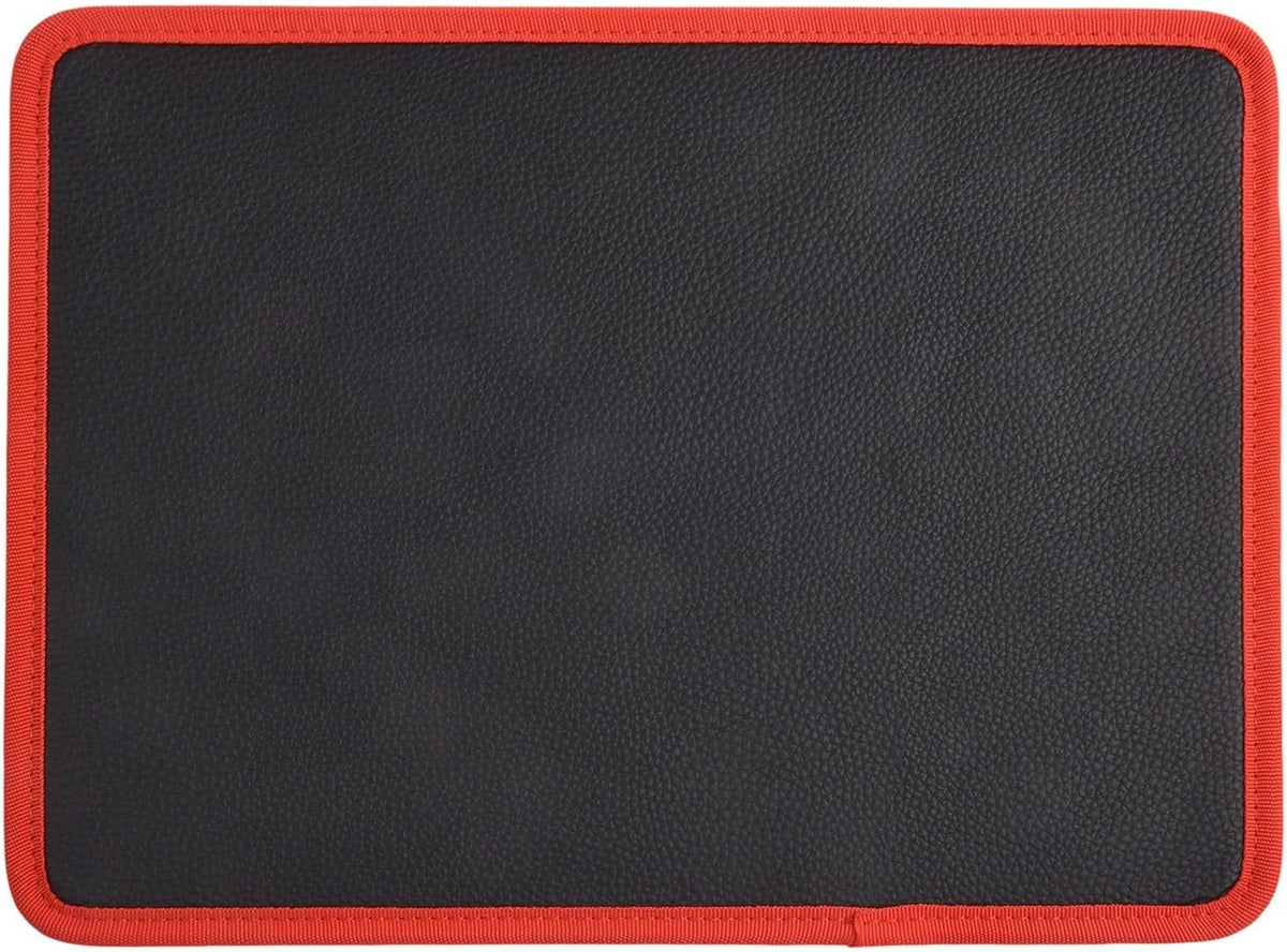  Support à Outils Magnétique Pour Réparation De Voiture Avec Support De Vis Sécurisé De Couleur Rouge Et Noire Pour Garage, Atelier (L)