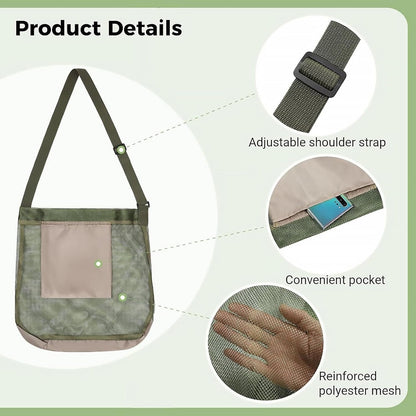 GENERIC Sac À Champignons De Cueillette - Grande Capacité Avec Poche Téléphone - Sac De Cueillette Extérieur | Pour Les Amoureux De La Nature Les Passionnés Plein Air Randonneurs Forêt Sentiers