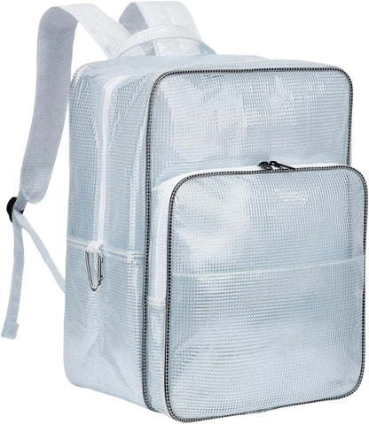  Sacs à Dos Utilitaires En PVC Transparent De 45,7 Cm Pour Outils De Réparation Et D'entretien électroniques, Planificateur De Sécurité