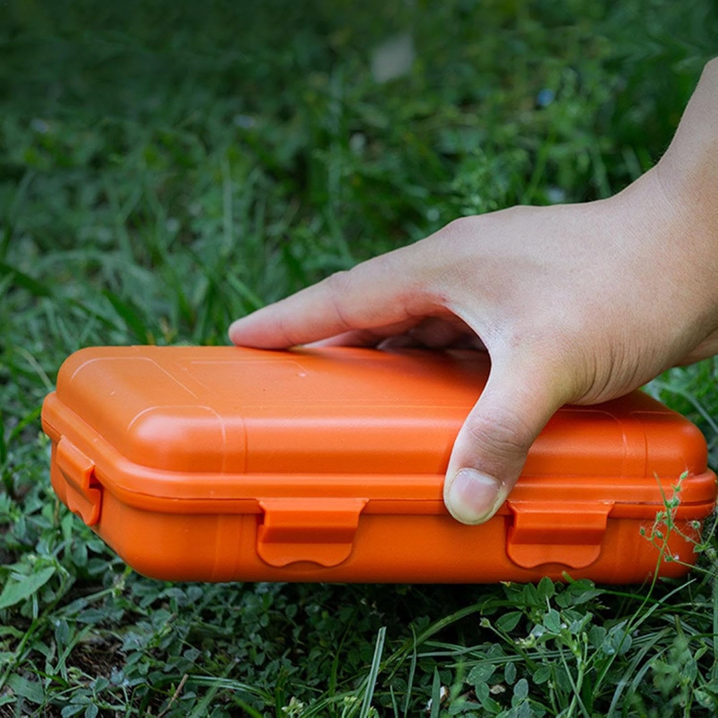 GENERIC Boîte De Rangement Pour Fournitures De Camping, Boîte à Outils De Survie En Plein Air, Grand Récipient Scellé Résistant Aux Chocs Et à La Pression Pour Un Usage Domestique