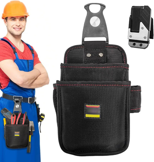  Pochette À Outils Électricien | Organisateur À Lâcher Rapide Sac Outillage,Porte-Outils Maison Bricolage Réparation Électrique Plomberie Maintenance Machinerie
