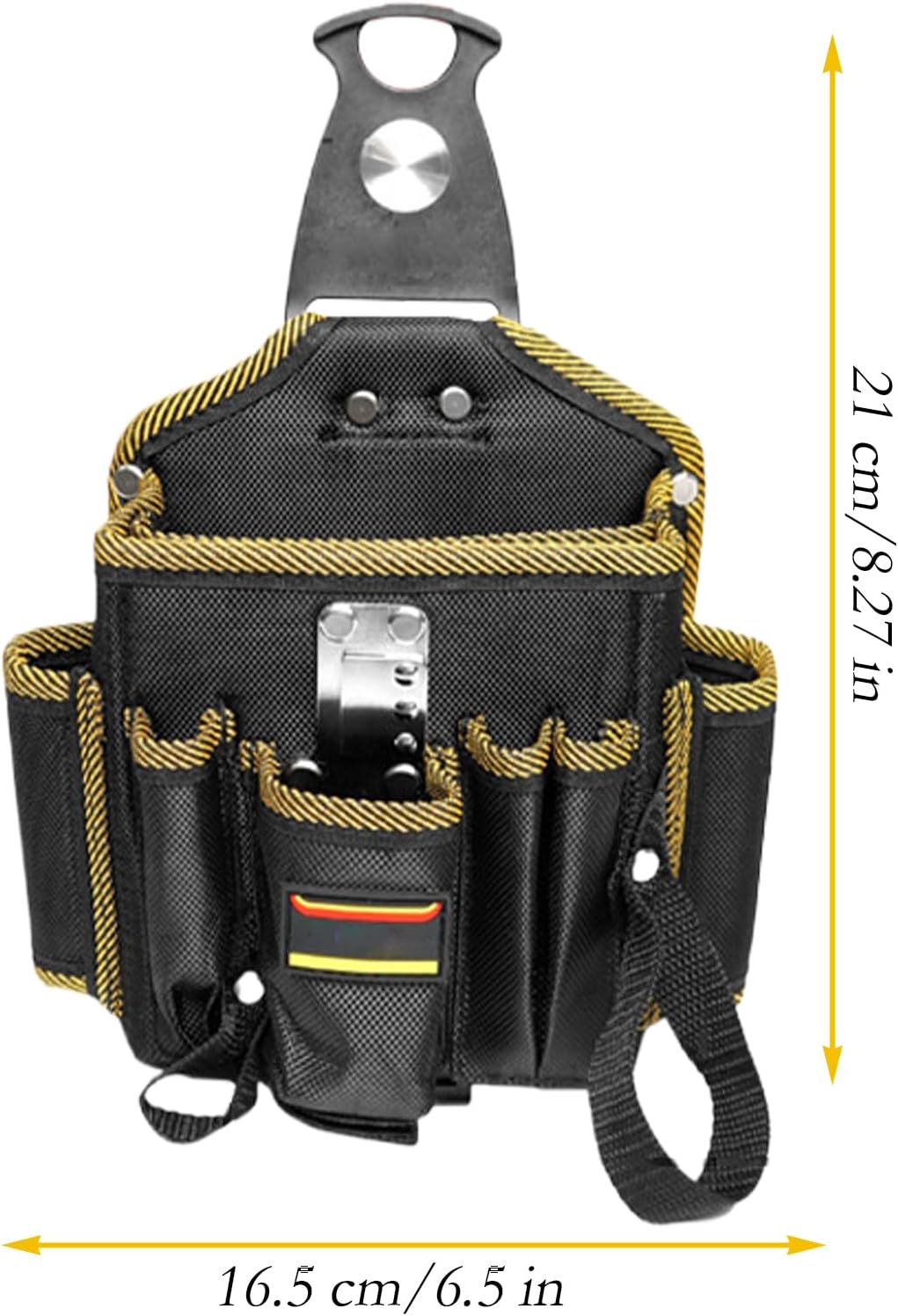  XIAOXIAOYU Sac à Outils Pour électricien - Organiseur De Travail - Capacité - Porte-ceinture Léger Pour Couvreurs Et Coiffeurs