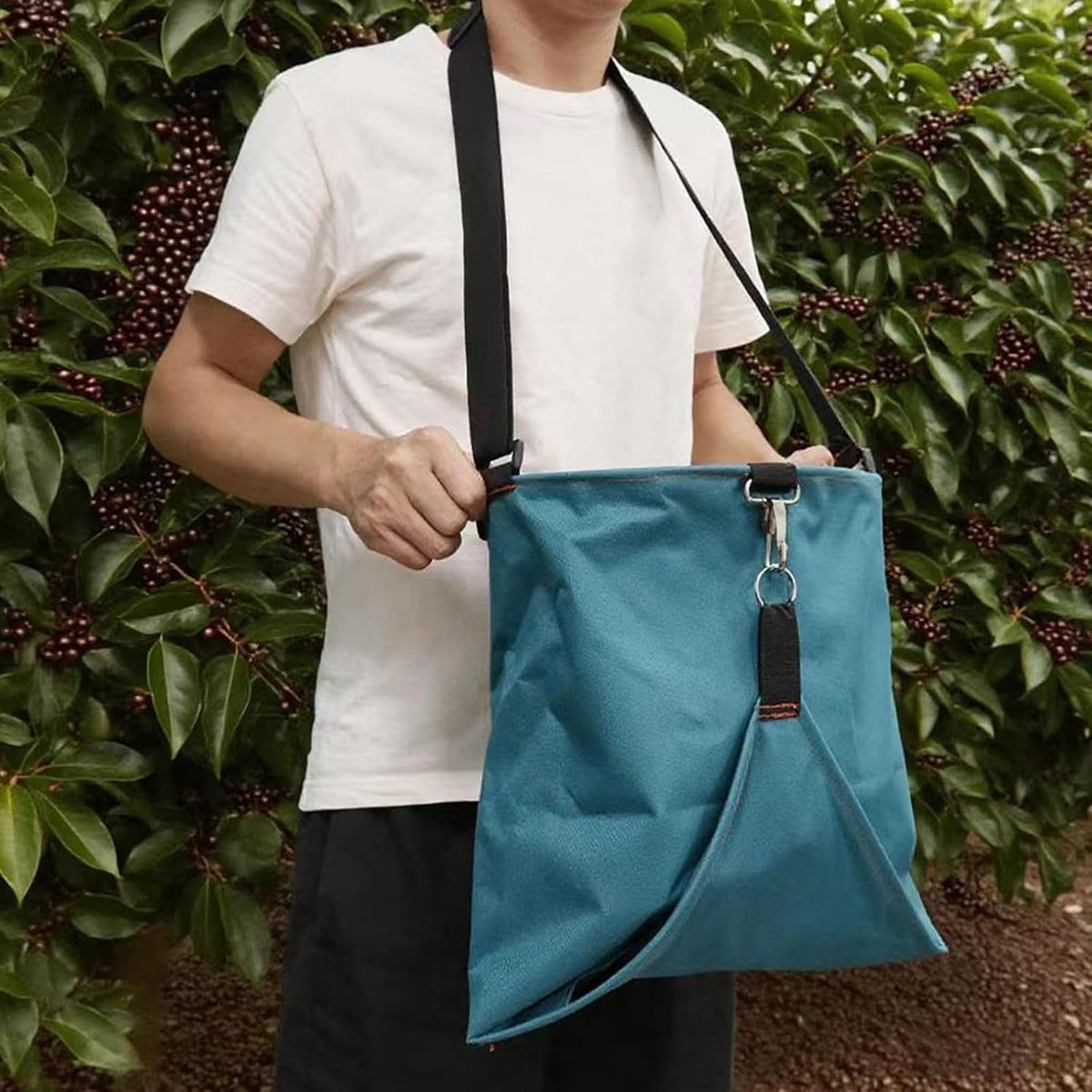  Sac De Récolte De Jardin Multifonction De Grande Capacité 35 X 34 Cm Adapté Pour Les Vergers, Agrumes, Matériaux Renforcés, Collecteur De Fruits Très Résistant