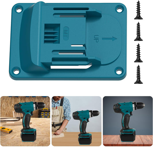  Lot De 5 Porte-outils Muraux En ABS Pour Appareils Sans Fil 18 V, Systèmes D'installation Rapide, Rangement Sécurisé Avec Design Antidérapant, Supports Muraux