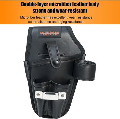 GENERIC Pochette De Rangement Pour Outils D'électricien | Sac Banane Multi-poches Pour Techniciens | Porte-outils Utilitaire Fonctionnel Pour Perceuses électriques Et Outils à Main | Idéal Pour Les Chantiers
