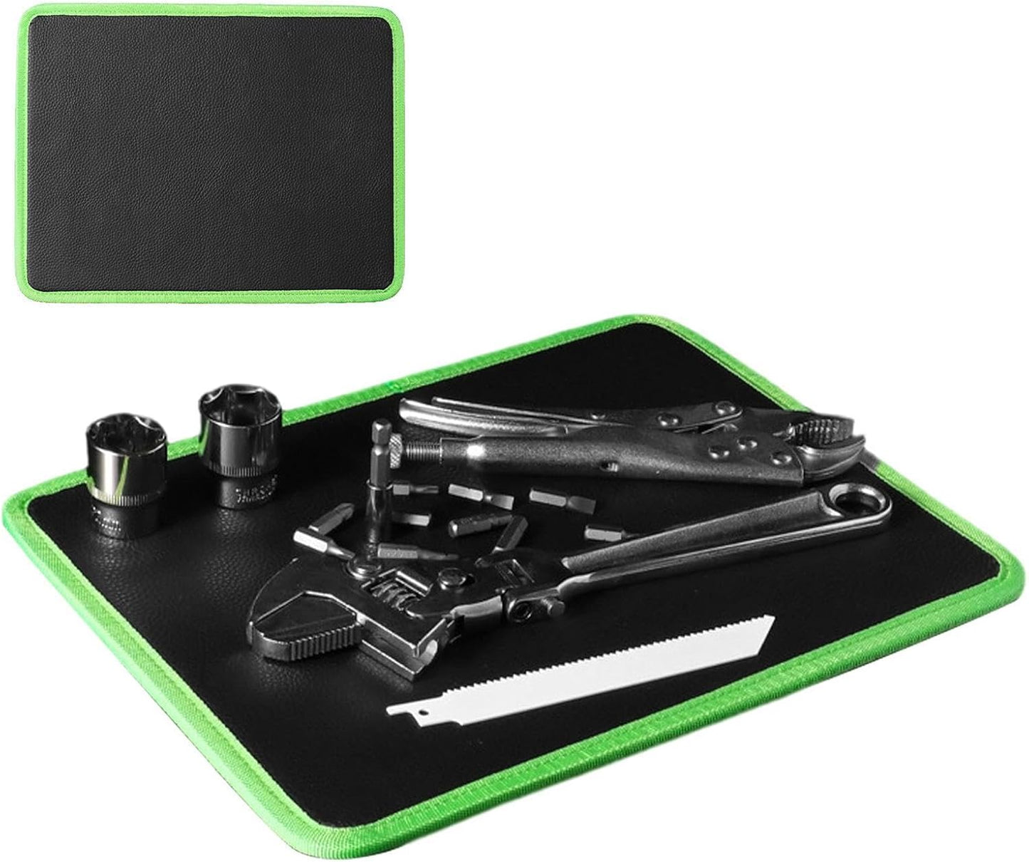 Tapis à Outils Magnétique | 32,7 X 24,8 X 0,7 Cm – Tapis Magnétique Pour Outils, Pour La Construction De Voitures, Projets électroniques, Bureau, Table, Garage, Atelier, Réparation Automobile