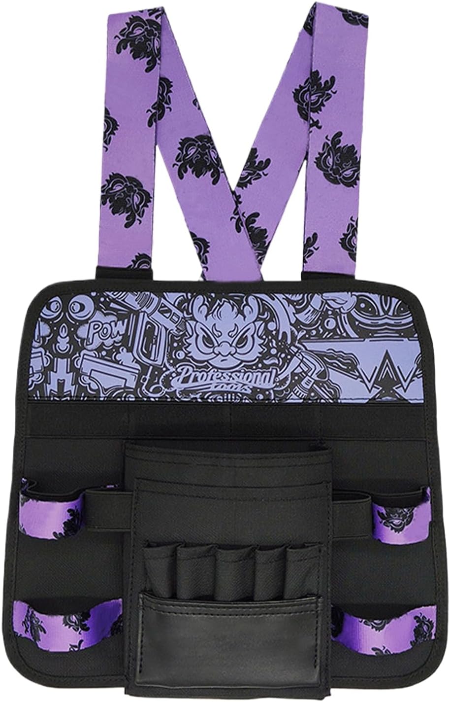 GENERIC Sac à Outils De Voiture – Pochette En Tissu Oxford De Grande Capacité, Bandoulière Amovible, étui Professionnel Pour équipement De Teinture, Fonction D'entretien Du Véhicule, Catégorie De Stockage De